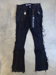 VALABASAS バラバサス ブラックフレアデニム 30 - メルカリ