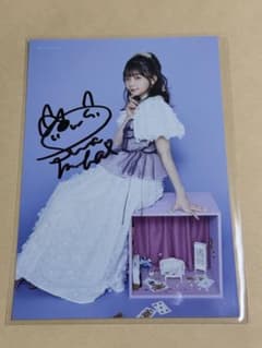 諏訪ななか 足跡が紡ぐ世界 リリイベ 直筆サイン入り ブロマイド 1