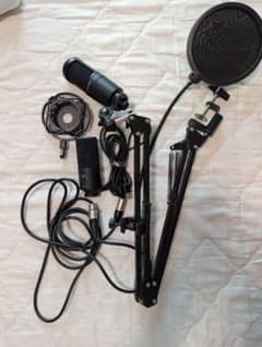 オーディオテクニカ AT2035 コンデンサーマイク＋ローランド Rubix24