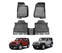 ジープラングラー JKJL 2007-2025用3Dフロアマット カーマット - メルカリ