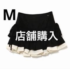 新品未開封 ANDMARY Mel gather skirt black M - メルカリ
