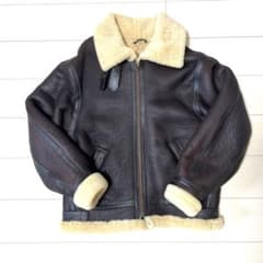 羊革】TEODEMD B-3 ムートンジャケット Shearling - メルカリ