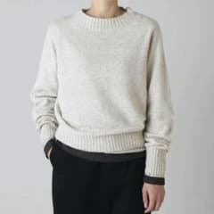 マーガレットハウエル TWISTED CASHMERE WOOL 長袖 グレー - メルカリ