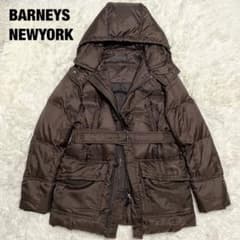 極美品 バーニーズニューヨーク ダウンジャケット イタリア製 ダーク
