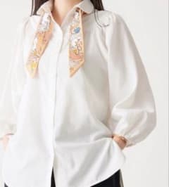 るまんど様専用完売商品）シーマリー cccmalie 丸襟ブラウス white