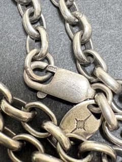 SAAD シルバー チェーンネックレス 太さ約4ミリ - メルカリ