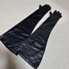 comme des garcons コムデギャルソン レザーロンググローブ - メルカリ