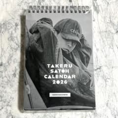 佐藤健 カレンダー TAKERU SATOH 2026 CALENDAR 新品 - メルカリ