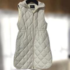 シュービル様 オンワード樫山アンフィーロ TAIONコラボ ダウンジレ白