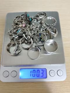 銀高騰 ジャンクsilver925,シルバーまとめ約100g・ 銀素材 - メルカリ