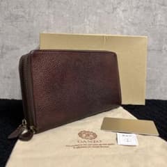 GANZO ガンゾー オーガナイザー 長財布 カードケース ブラウン - メルカリ