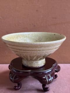 やまちゃん様専用河井寛次郎作黄釉彫蓮弁文茶碗 - メルカリ