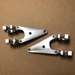 SHIN☆RACING アルミヘッドライトステー &ブラケットセットZEP750