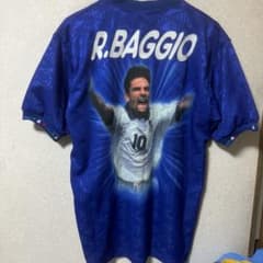 R. BAGGIO ロベルトバッジョ 10 DIADORA サッカー記念ユニ - メルカリ