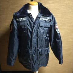 カミナリモータース ドカジャン TEDMAN 防寒 裏ボア 刺繍 ワッペン