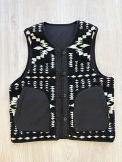 GOODHELLER ボアベスト リバーシブル Mサイズ - メルカリ