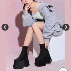 ミシェルマカロン 厚底14.5cm最強盛れショートブーツ - メルカリ