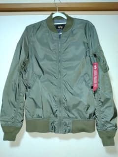 ALPHA INDUSTRIES MA-1 フライトジャケット オリーブグリーン - メルカリ