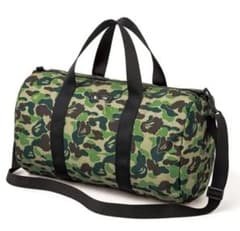 BAPE A BATHING APE カモ迷彩ダッフルバッグ 付録品ノベルティ - メルカリ