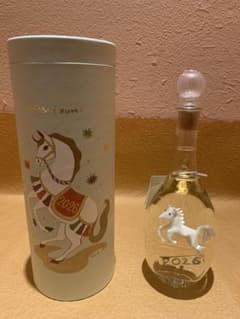 限定・未開栓】満寿泉 2026年 干支ボトル（午） ベネチアングラス 桝田