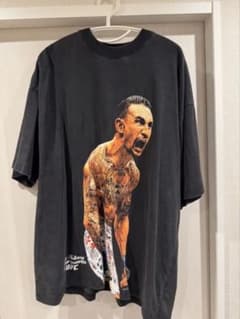 川口春奈着用】マックス・ホロウェイ ヴィンテージ加工 Tシャツ UFC XL