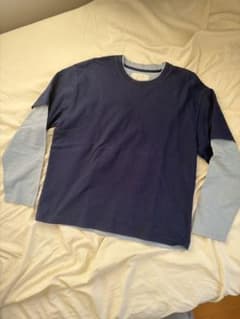 gadidanoniem ロンT レイヤード ネイビー - メルカリ