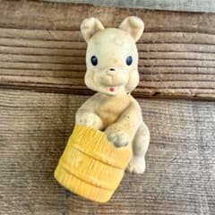 可愛い熊のラバードール☆人形☆REMPEL☆1940'〜アンティークUSAクマ