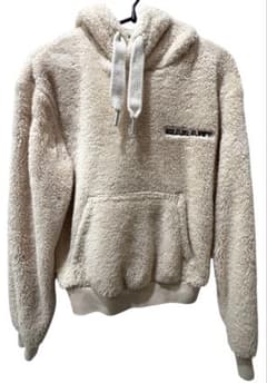 極美品】ISABEL MARANT裏起毛フリースパーカー Mサイズ アイボリー