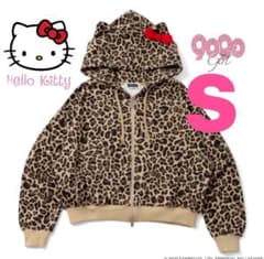9090 girl ×HELLO KITTY Eared Zip Hoodie - メルカリ
