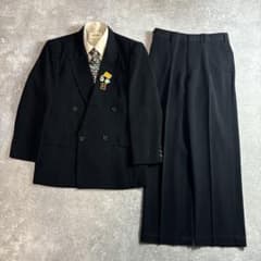 セットアップ ダブルスーツ 成人式 入学式 ピンズ vintage no.93