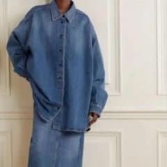 THE ROW Frannie Shirt オーバーサイズデニムシャツXS - メルカリ