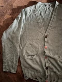 アンダーカバー マルチボタン ダメージ加工 カーディガン - メルカリ