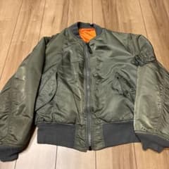 MA-1 ALPHA 80s〜90s USA製 旧タグ 3本線 短丈 - メルカリ