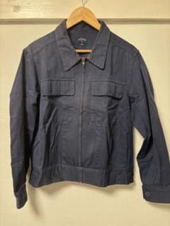 NOAH ネイビー ワークジャケットミリタリージャケット Mサイズ - メルカリ