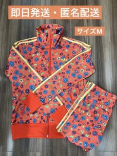 adidas ロデオクラウンズ かくかくしかじか ジャージ 花柄 M 上下