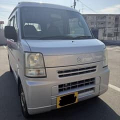 スズキ エブリイバン 車検付 64v 軽バン 17万キロ H18 実動車 軽