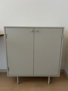 unico SOOD キャビネット W750 ライトグレー - メルカリ