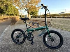 フランスブランド 折りたたみ自転車 20インチ｜7段変速｜新品・未使用