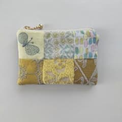 ミナペルホネン ハンドメイド パッチワーク ミニポーチ - メルカリ