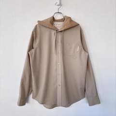 2022SS MARNI Wool Tropical Hooded Shirt - メルカリ