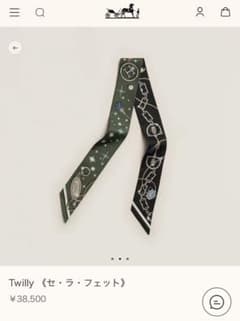 とん様専用 エルメス ツイリー セラフェット2本 - メルカリ