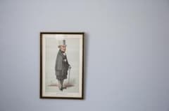 英国アンティーク古いパロディプリント絵/壁飾り/ウォールアート(87