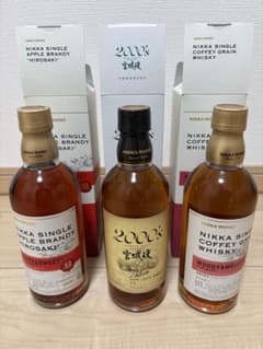 終売品宮城峡2000 カフェグレーンウッディ&メロウ アップルブランデー