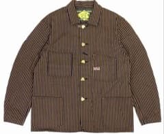 TCBジーンズ ブラウンヒッコリー カバーオール - メルカリ