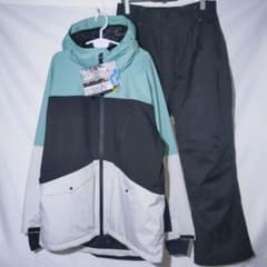 新品 上下セット 3L 防水防寒スーツ イージス スノーミント ワークマン