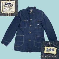 激レア 極美品 60s usa製 Lee 91-J デニム カバーオール 濃紺 - メルカリ