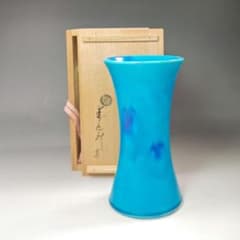 イ590 花瓶『永楽善五郎造』『二彩立鼓花入 花生 共箱』茶道具 - メルカリ