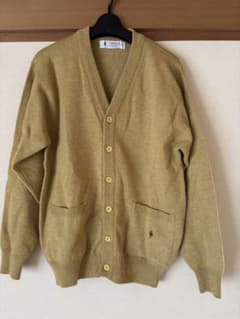 FUKUZO 横浜 元町 カラシ色カーディガンMサイズ - メルカリ