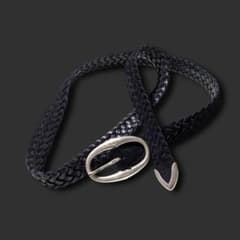 ダニエルアンドボブ ダニエル&ボブ ベルト メッシュ レザー 編み込み