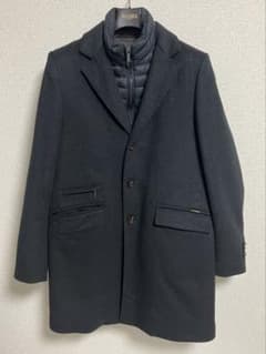 MOORERムーレー チェスターコート 52グレー - メルカリ